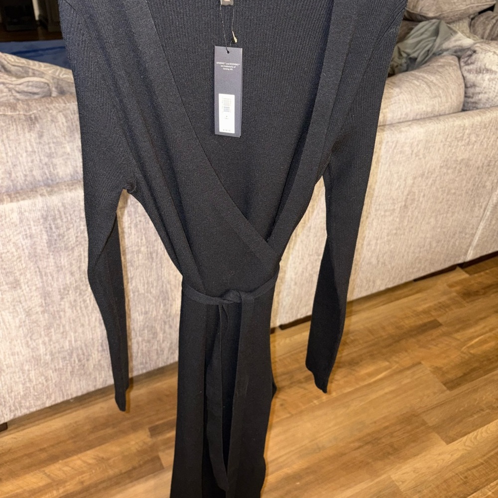 Elegant Black Serene Sweater by Banana Republic
